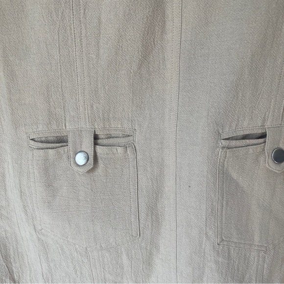 Chico’s Safari Long Shirt Chico’s Size 0/Small - Picture 3 of 5